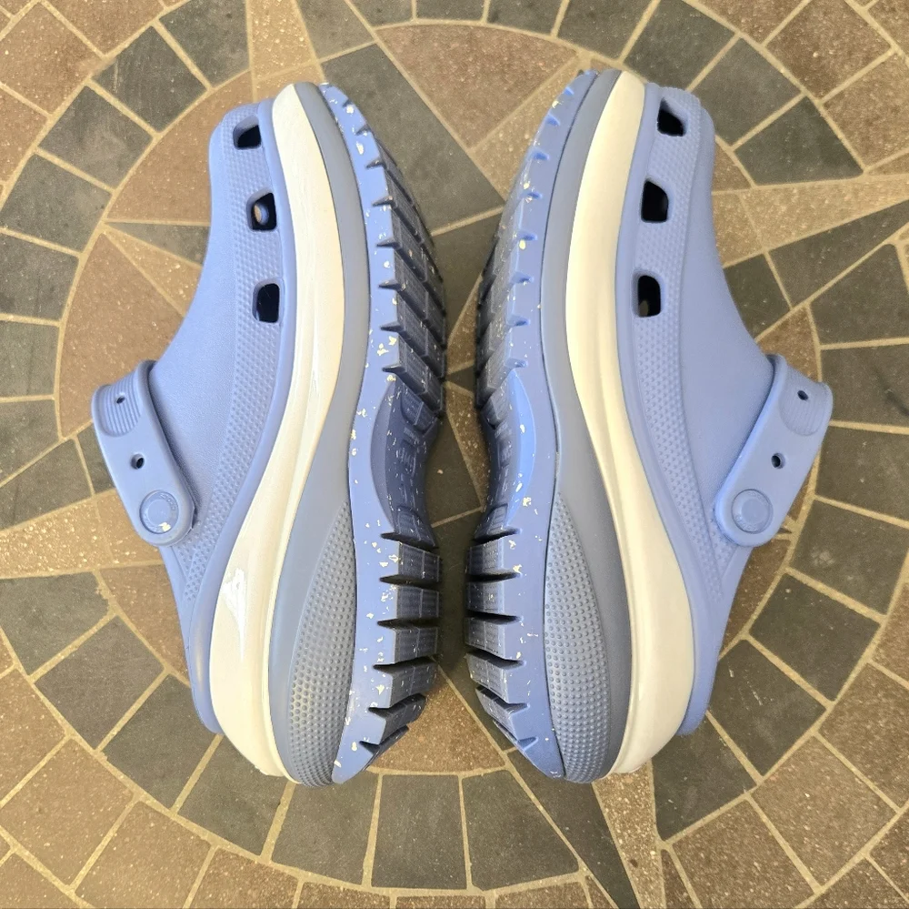 Crocs Mega Crush Platform Clogs in Elemental Blue - Picture 7 of 12